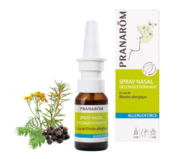 Spray nasal Décongestionnant Allergoforce Pranarom - spray 15 ml