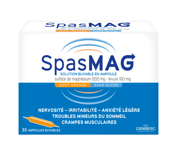 Spasmag carences en magnésium - boîte de 30 ampoules - image 1