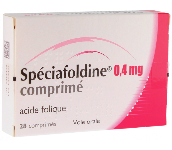 Spéciafoldine 0,4mg - 28 comprimés - image 1
