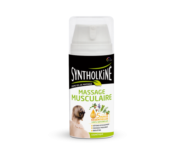 Syntholkiné crème gel de massage Massage musculaire - flacon-pompe de 75 ml - image 1