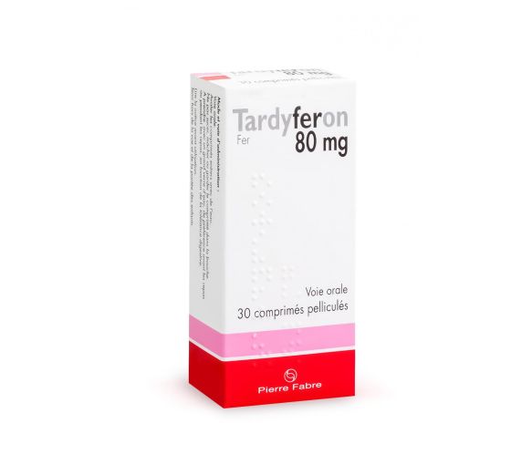 Tardyferon 80mg comprimé pelliculés - boîte de 30 comprimés - image 1