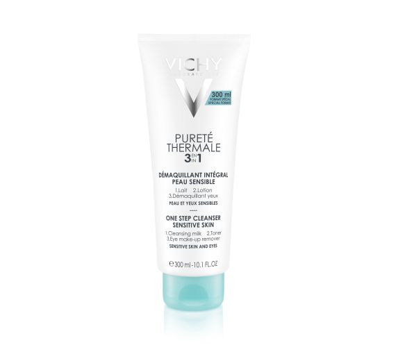 Pureté thermale 3 en 1 démaquillant intégral Vichy - tube de 300 ml - image 1