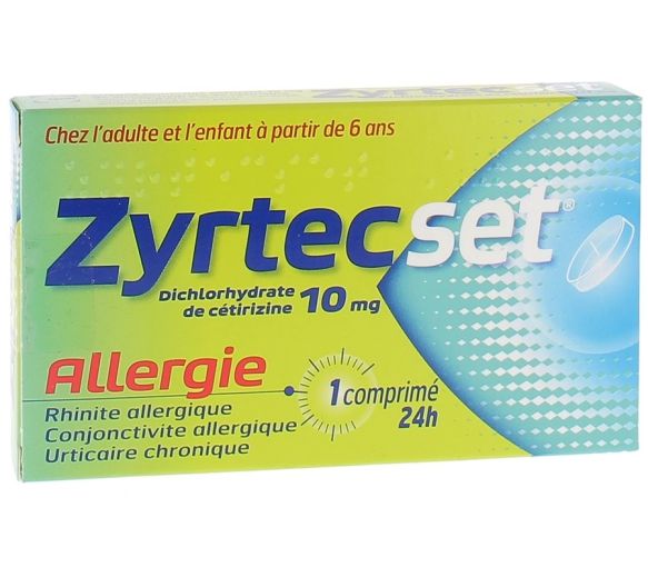 ZyrtecSet 10 mg – 7 comprimés
