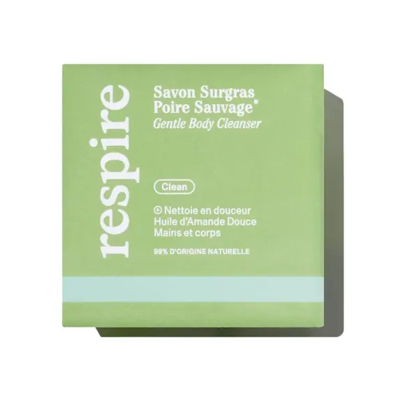 Savon surgras poire sauvage Respire - pain de 100 g