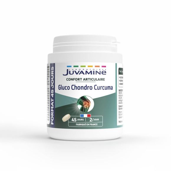 Juvamine curcuma chondroïtine glucosamine - boite de 90 comprimés