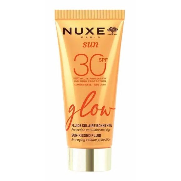 Glow fluide solaire bonne mine SPF30 Nuxe Sun - tube de 40ml