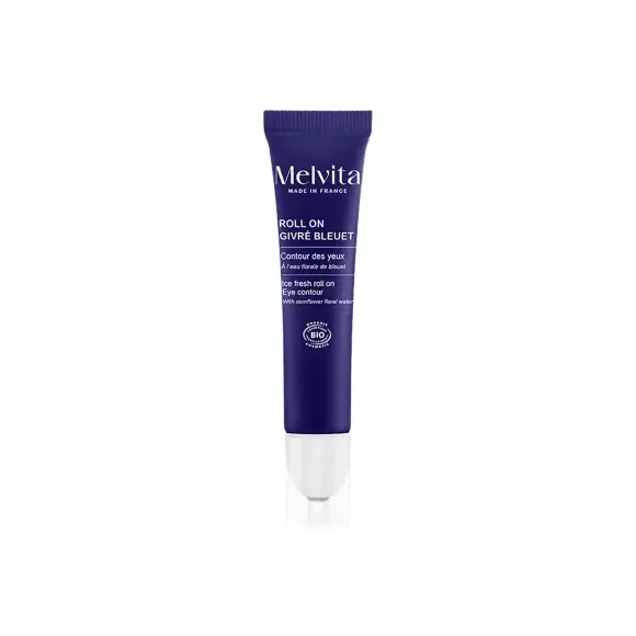 Roll-on givré bleuet Melvita - roll-on de 10ml