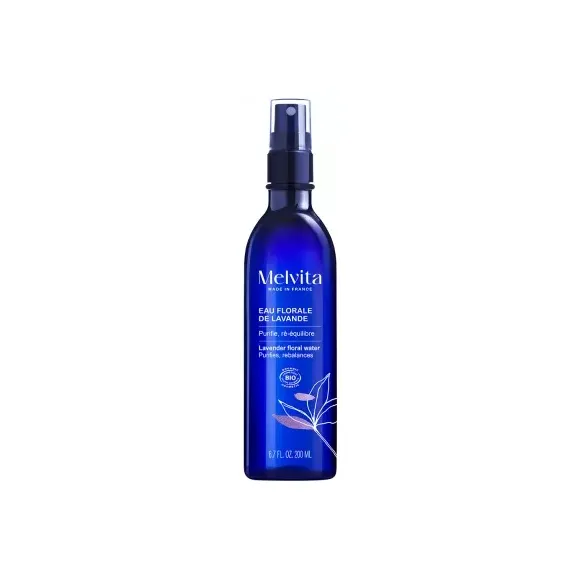 Eau florale de lavande Bio Melvita - spray de 200ml
