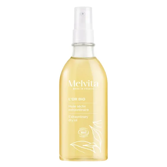 L'or bio huile sèche extraordinaire Melvita - flacon de 100ml