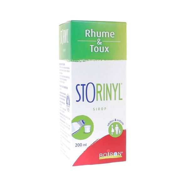 Storinyl Sirop Rhume & Toux Boiron - flacon de 200ml