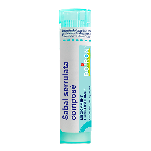 SABAL SERRULATA COMPOSE granules Boiron - Tube 4 g
