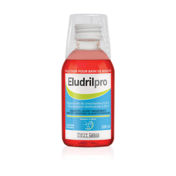 Eludrilpro solution pour bain de bouche - flacon de 200 ml