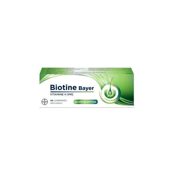 Biotine Bayer 5mg - 60 comprimés