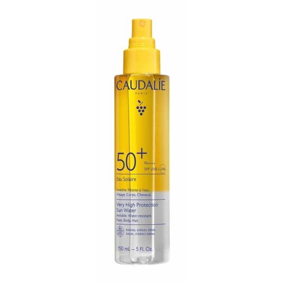 Eau solaire très haute protection SPF50+ Caudalie - spray de 150ml