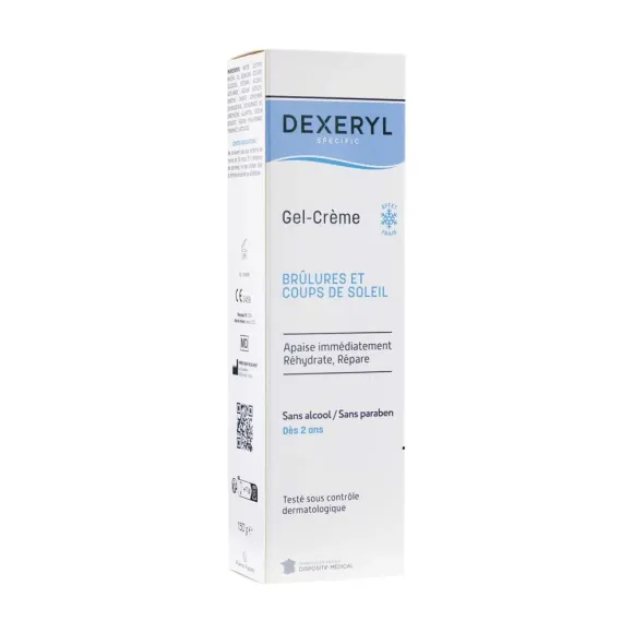 Dexeryl brûlures et coups de soleil Pierre Fabre - tube de 150g