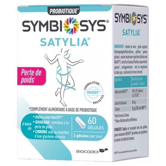 Symbiosis Satylia Chrome et Zinc Biocodex - boîte de 60 gélules