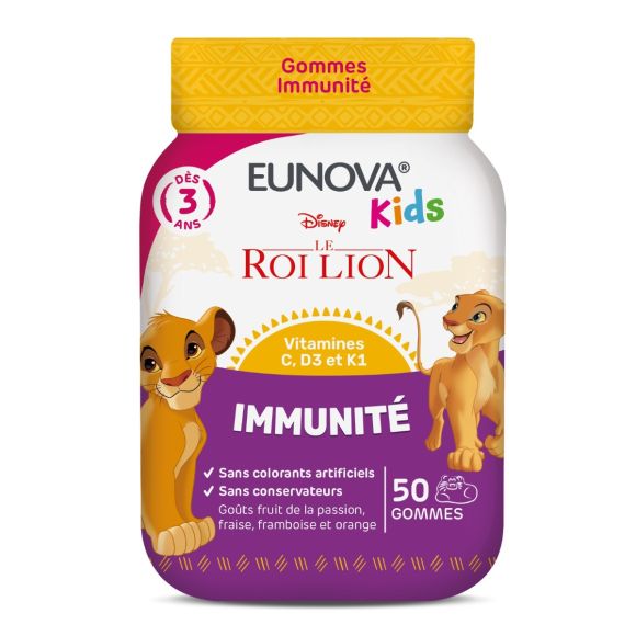 Eunova Kids immunité EG Labo - pot de 50 gommes