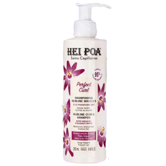 Perfect Curl shampooing sublime boucles Hei Poa - flacon-pompe de 250ml