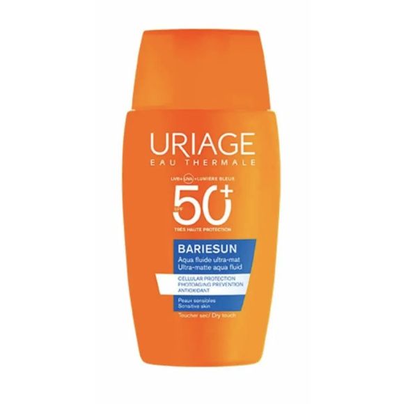 Bariésun Aqua fluide ultra-mat SPF50+ Uriage - tube de 50ml