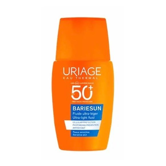 Bariésun fluide ultra-léger SPF50+ Uriage - tube de 30ml