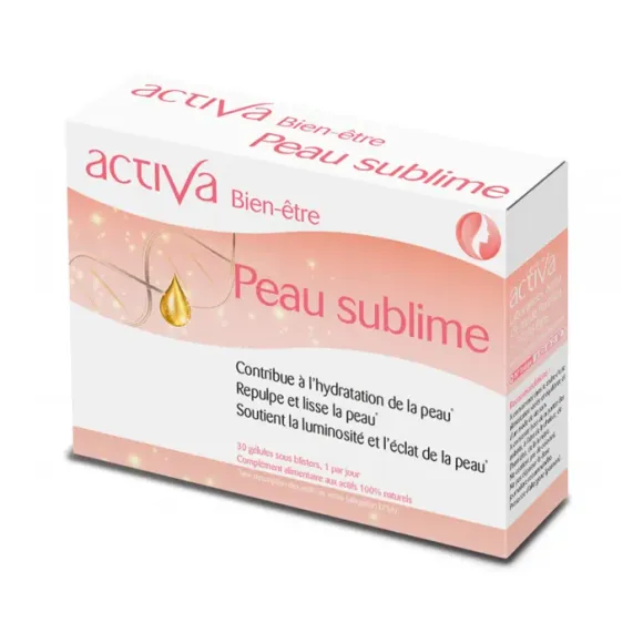 Bien-être peau sublime Activa - boîte de 30 gélules 