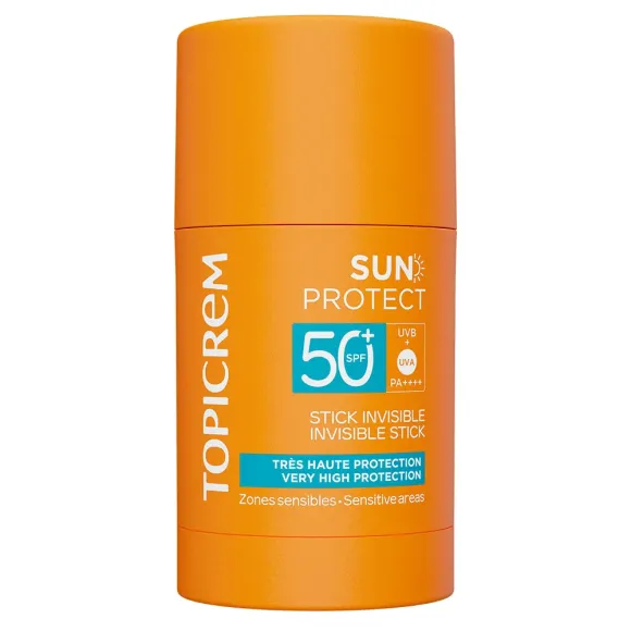 Sun Protect Stick solaire invisible SPF50+ Topicrem - stick de 15g