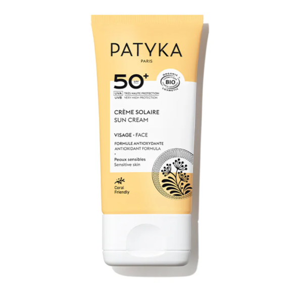 Crème solaire SPF50+ visage Patyka - tube de 40ml