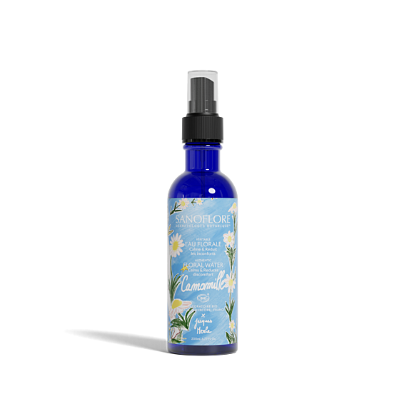 Véritable eau florale camomille bio Sanoflore - spray de 200ml