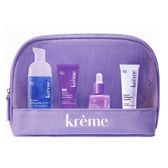 Coffret rituel lissant Krème - trousse de 4 produits