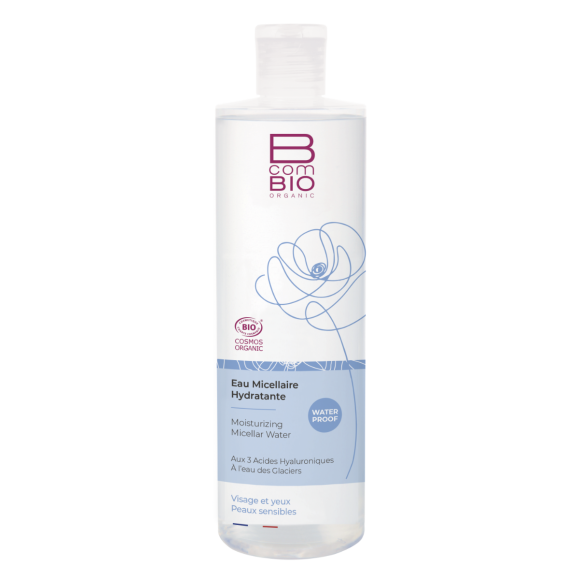 Eau micellaire hydratante BcomBIO - flacon de 400 ml