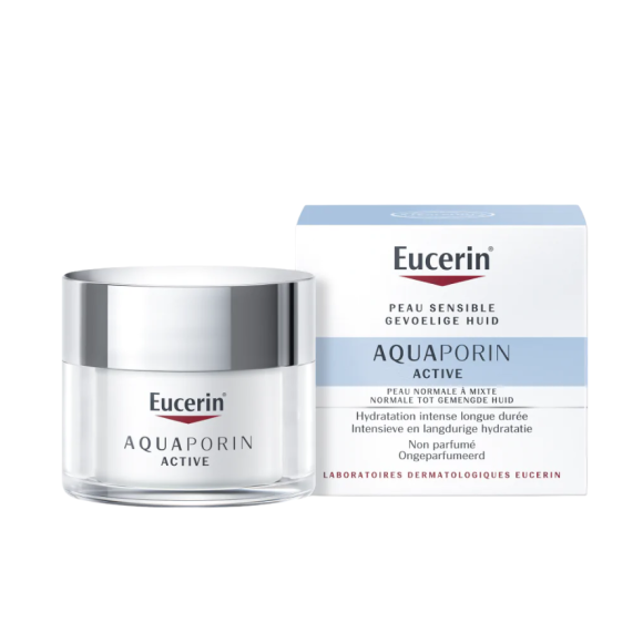 Aquaporin active peau normale à mixte Eucerin - pot de 50 ml