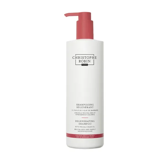 Shampooing régénérant à la figue de barbarie Christophe Robin - flacon-pompe de 500ml