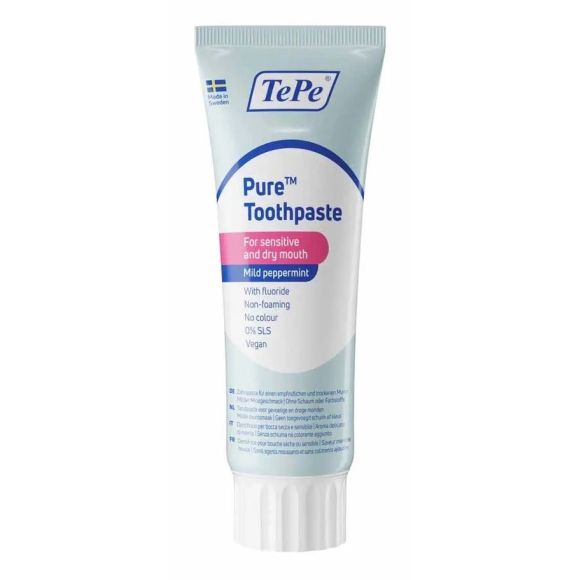 Dentifrice Pure menthe douce TePe - tube de 75ml