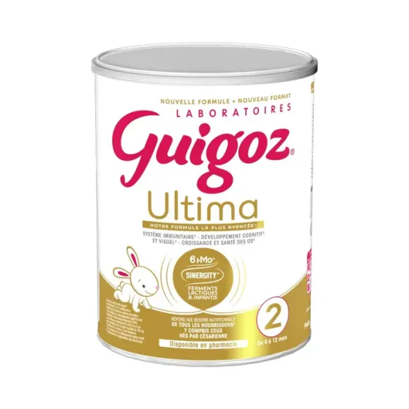Lait en poudre Ultima 2ème âge Guigoz - pot de 780g
