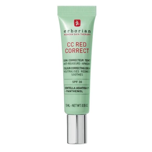 CC Red correct à la centella asiatica SPF30 Erborian - tube de 15ml