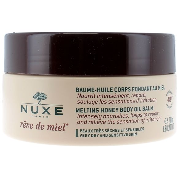 Baume-Huile corps fondant au miel Rêve de Miel Nuxe - pot de 200 ml