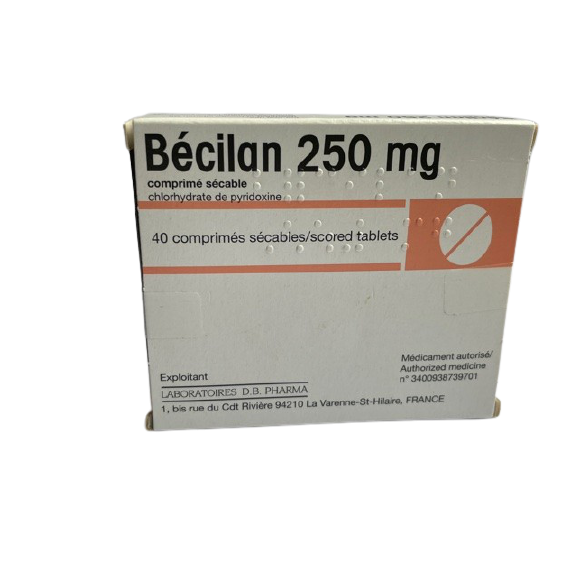 Bécilan 250 mg - boîte de 40 comprimés sécables