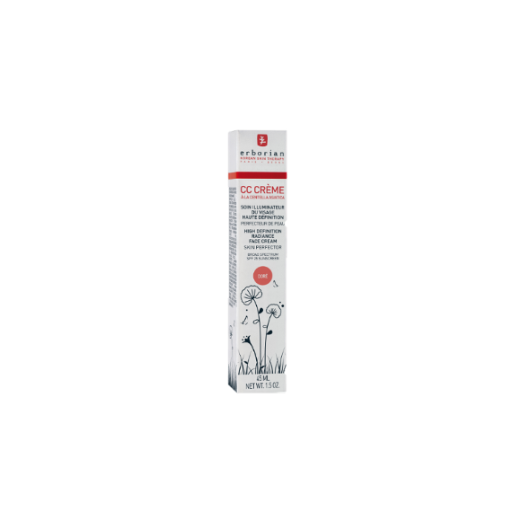 CC crème à la Centella Asiatica Erborian - Teinte : Doré - tube de 45 ml