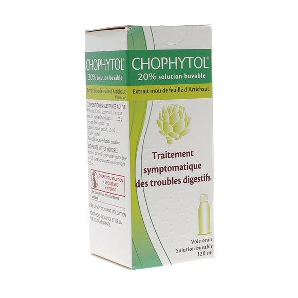 Chophytol 20% solution buvable - flacon de 120 ml