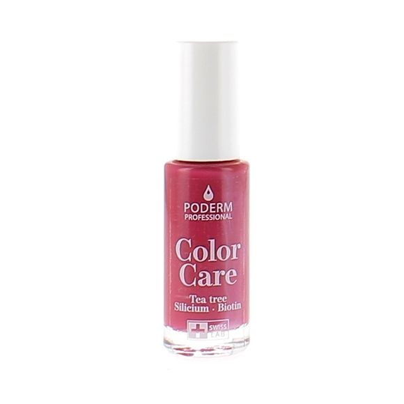 Color Care Vernis à ongles Rouge Rose 797 Poderm - flacon de 8ml