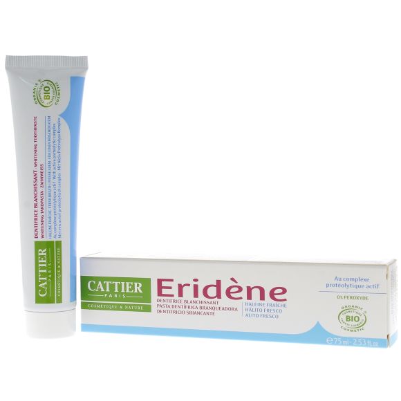 Eridène dentifrice haleine fraîche bio Cattier - tube 75 ml