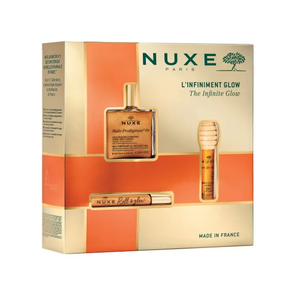 L'infiniment Glow coffret Nuxe - coffret de 3 produits