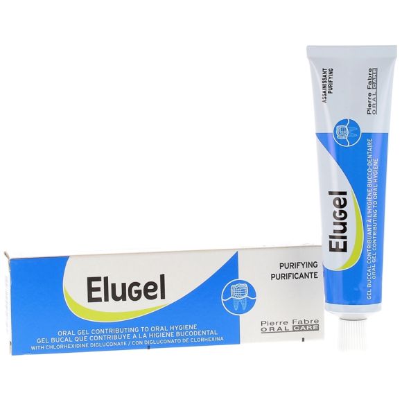 Gel buccal réduit la plaque dentaire Elugel - tube de 40 ml