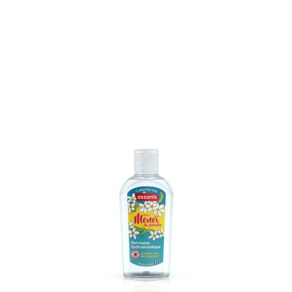 Gel hydroalcoolique monoï Assanis - flacon de 80ml