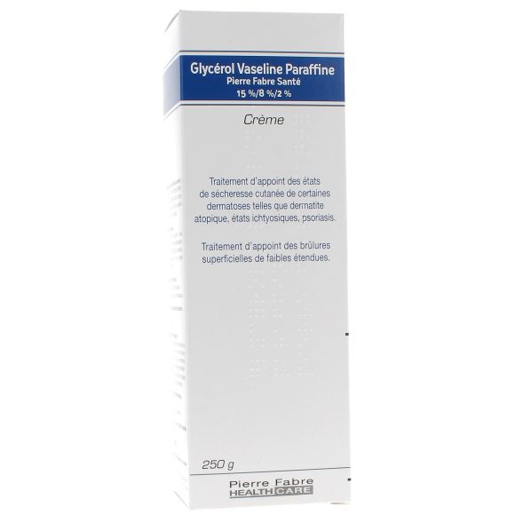 Glycérol vaseline paraffine Pierre Fabre - tube de 250 g
