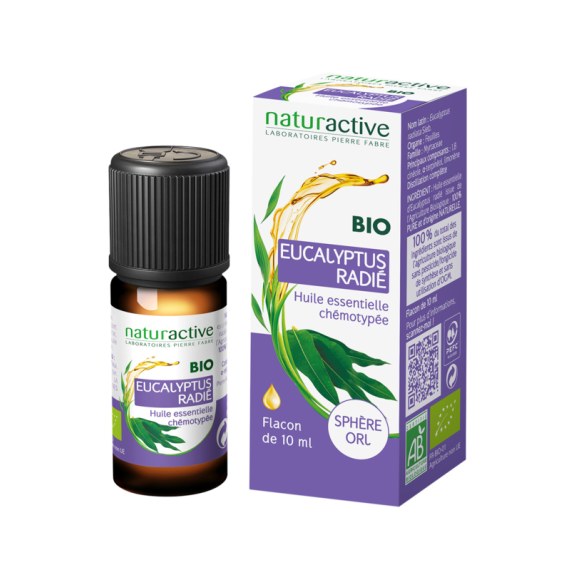 Huile essentielle d'Eucalyptus Radié BIO Naturactive - flacon de 10 ml