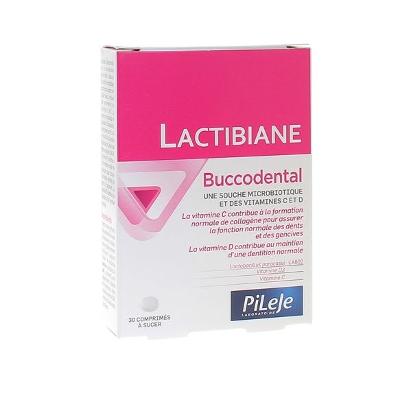 Lactibiane Buccodental Pileje - boîte de 30 comprimés