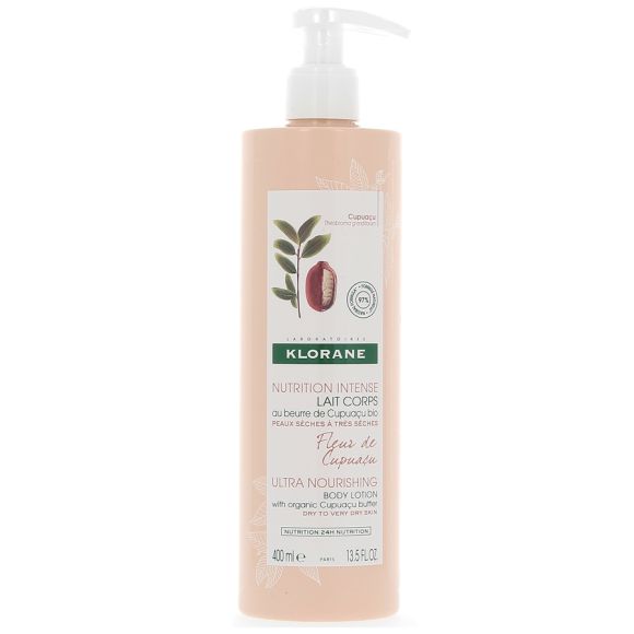 Lait corps fleur de Cupuaçu Klorane - flacon de 400 ml