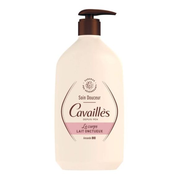 Lait onctueux douceur corps Rogé Cavaillès - flacon-pompe de 500ml