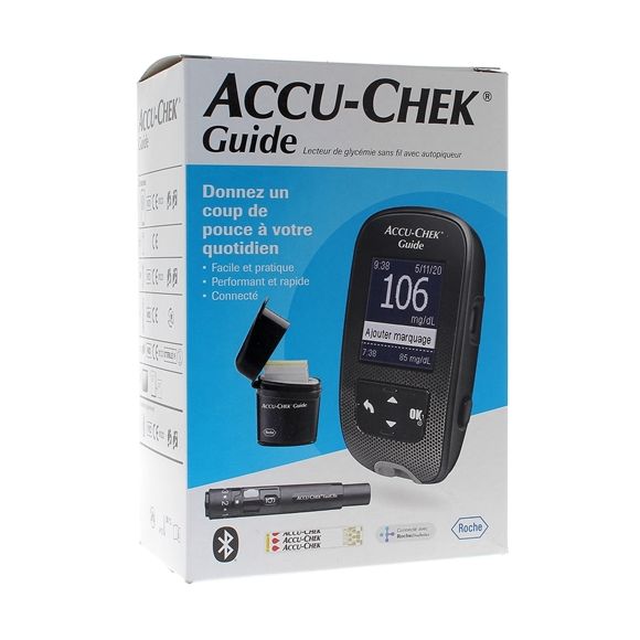 Lecteur de glycémie Accu-Chek Guide